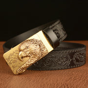 Black gold buckle