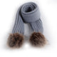 Gray Scarf