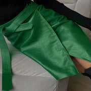 Green Short Skirt