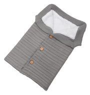 Grey sleeping bag