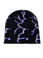 Black Purple And White Pattern