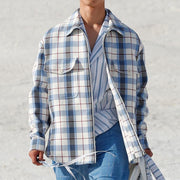 Blue plaid