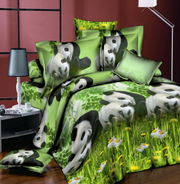 A green