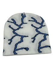 White Black And Blue Pattern