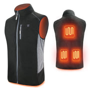 Black heated vest