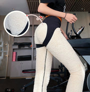 8Flight pants black lamb flee