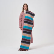 Blue Brown Stripes