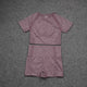 Dark Purple Yoga Suit