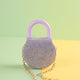 Small Round Bag Purple