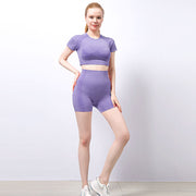 Purple Yoga Suit