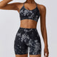Black And Gray Bra Shorts