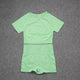 Hemp Green Yoga Suit