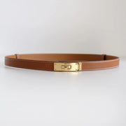Brown Gold Buckle