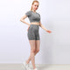 Heather Gray Yoga Suit