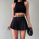 Black Pantskirt