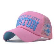 Boston Pink Mesh Cap