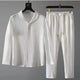 White Long Sleeve Suit